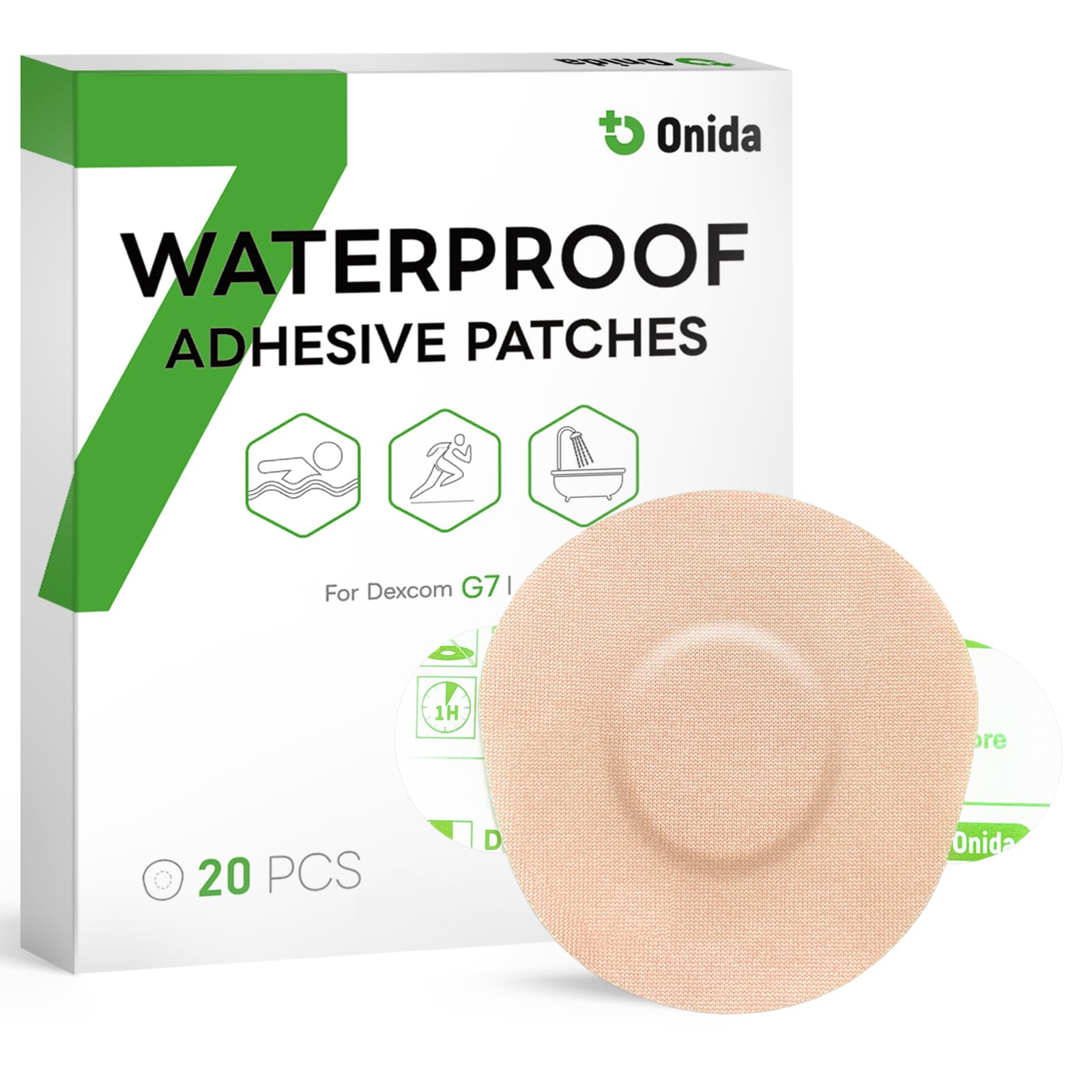 Tambalan Perekat Onida Dexcom G7 - Foto 1